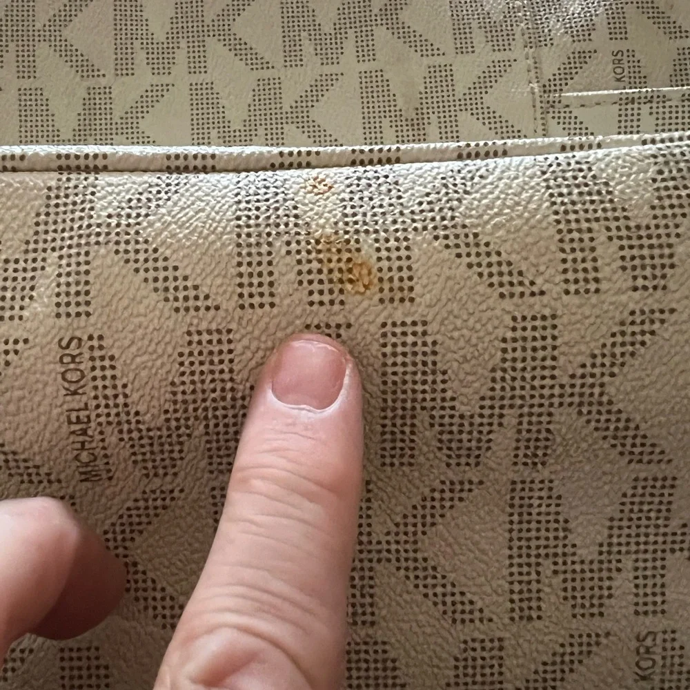 Michael Kors Beige Tote Bag